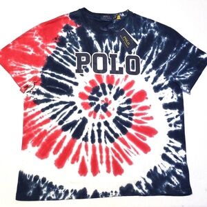 Polo Ralph Lauren Multicolor Pinwheel Classic Fit Mens Large Jersey T-Shirt